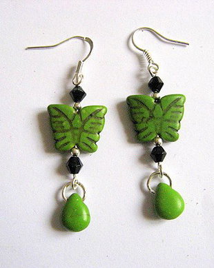 cercei howlite verde 29279