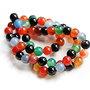 Sirag agate  - mix  -  6mm