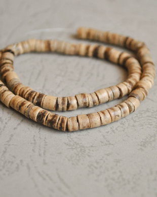 Margele cocos 5mm - sirag 30 cm