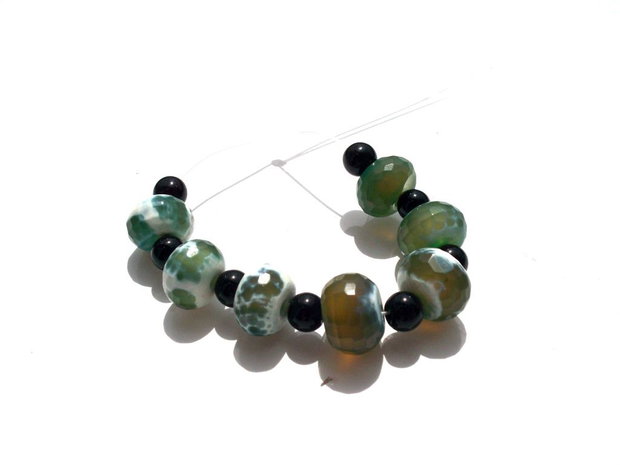 Agate de foc fatetate