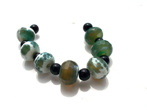 Agate de foc fatetate
