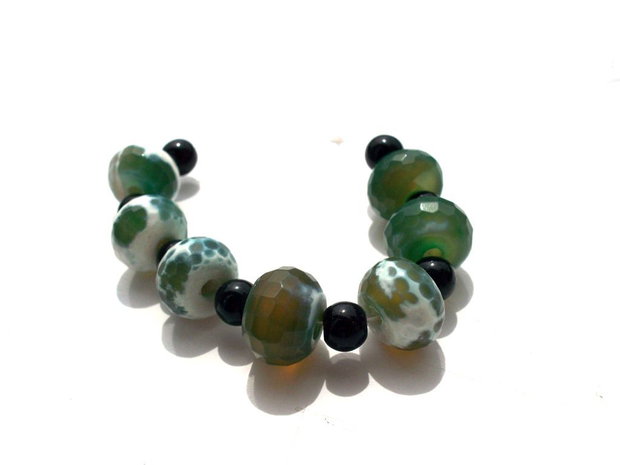 Agate de foc fatetate