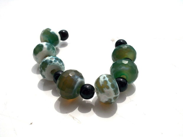 Agate de foc fatetate