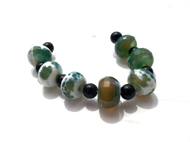 Agate de foc fatetate