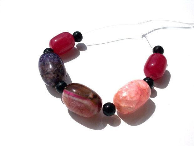 Set agate- 5 piese