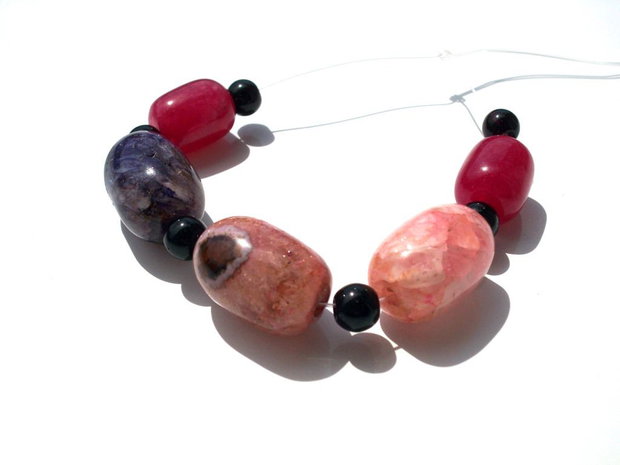 Set agate- 5 piese