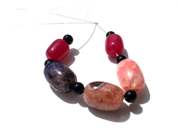 Set agate- 5 piese