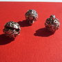 Clopotel argintiu antichizat aprox 12x14 mm (cu agatatoarea)