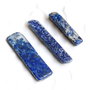 Set Lapis Lazuli natural, netratat- matizat