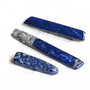 Set Lapis Lazuli natural, netratat- matizat