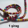 Howlit multicolor heishi aprox 6x3 mm sirag de aprox 40 cm fara inchizatoare