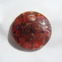 Pandantiv rotund din sticla de murano aprox 50x12 mm