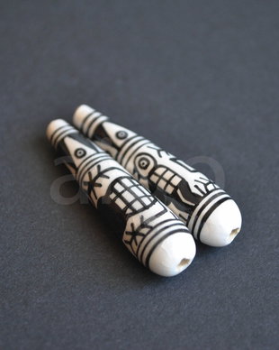 Margele peruviene din ceramica