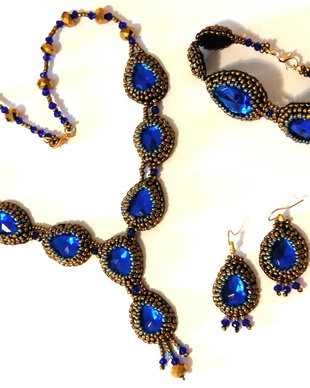 Set "albastru regal"... Rezervat