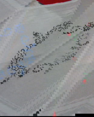 Set 2 servete brodate