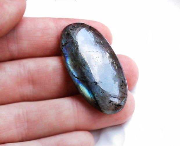 Cabochon Labradorit  spectrolit - Oval