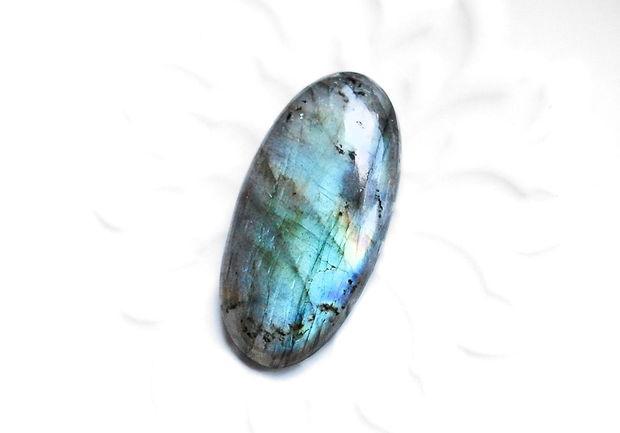 Cabochon Labradorit  spectrolit - Oval