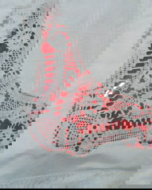 Husa perna cu dantela