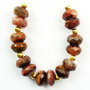 Agate fatetate-14 rondele