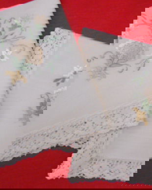 Set 2 servete cu broderie-NOI