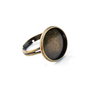 Baza reglabila inel - interior 16 mm - nuanta bronz antic