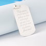 Placuta Dog Tag - Argint 925