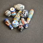 lot 10 Margele peruviene din ceramica 01