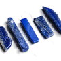 Set Lapis Lazuli natural, netratat