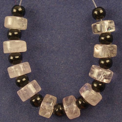 Rondele cuart cristal