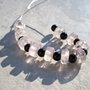 Rondele cuart cristal