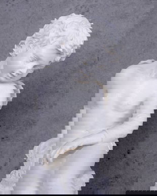 STATUETA  NOSTALGICA CU UN INGERAS