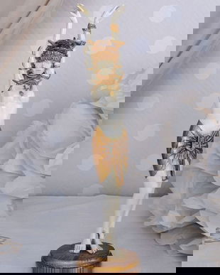 STATUETA NOSTALGICA CU FEMEIA MEDUZA