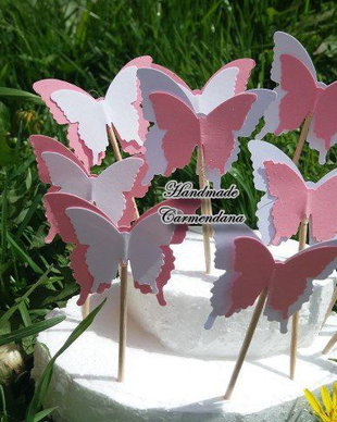 Fluturi decorativi- cake toppers
