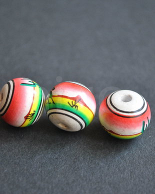 Margele peruviene din ceramica