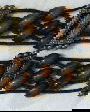 Cordon rustic din margele