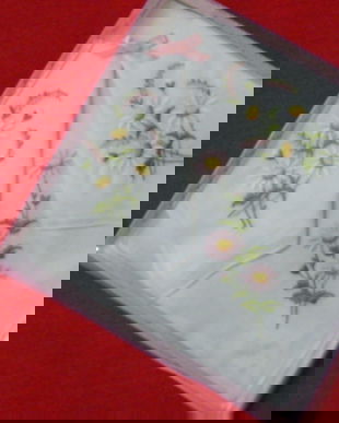 Set 3 batiste cu broderie