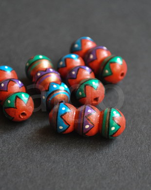 Margele peruviene din ceramica