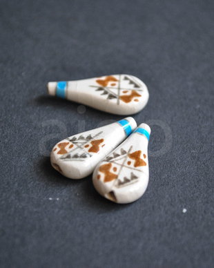 Margele peruviene din ceramica