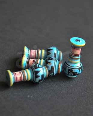 Margele peruviene din ceramica