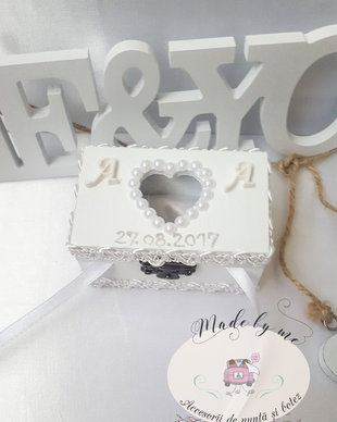 Cutie verighete personalizata