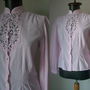BLUZA ROSE PANZA TOPITA SI DANTELA CHANTILY