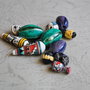 lot 10 Margele peruviene din ceramica 016