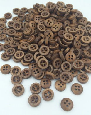 9673 - (50buc) Nasturi lemn, 12mm