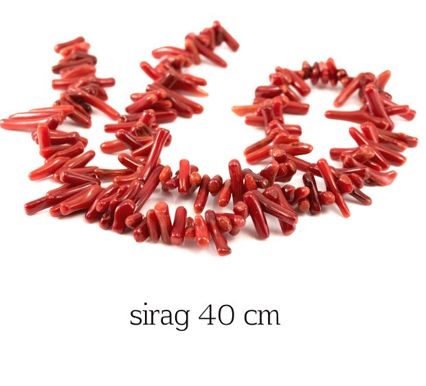 Coral natural, sirag 40 cm