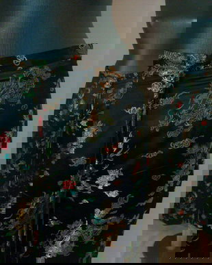 PANTALONI CHINEZESTI MATASE NATURALA