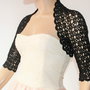 Bolero crosetat manual matase