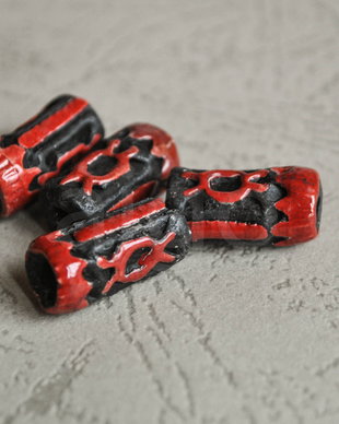 Margele peruviene din ceramica