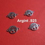 Pomul vietii - link pentru bratara din argint .925 rodiat aprox 1.4x11x16 mm (cu anourile)