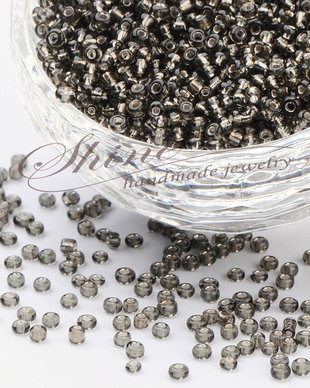 Margele de nisip Light Grey, 2mm (20gr)