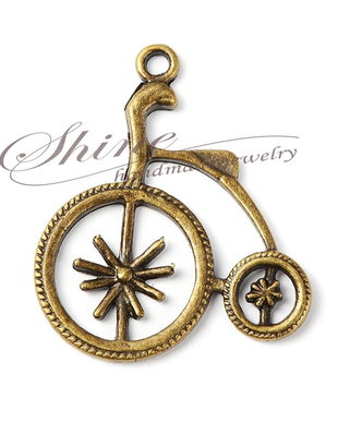 Pandantiv bicicleta (velociped), 31x27x2mm
